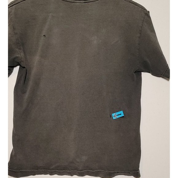 VTG New Super Mario Bros T-shirt AlStyle Tag Youth Fit Size Medium Black Faded - Picture 7 of 12